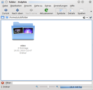 dolhpin videothumbs for folder icon